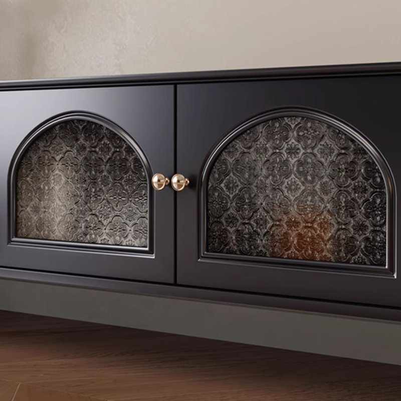 Meuble télé simple de style américain avec rangement rétro