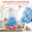 Arbre de Noël artificiel 6 pi avec embouts de branches et support en métal pliable-1082366537-1082366538