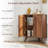 30.7" Corner Accent Cabinet-436315764