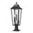 Barling 3 Light Outdoor Pier Mounted Fixture in Black-100157119