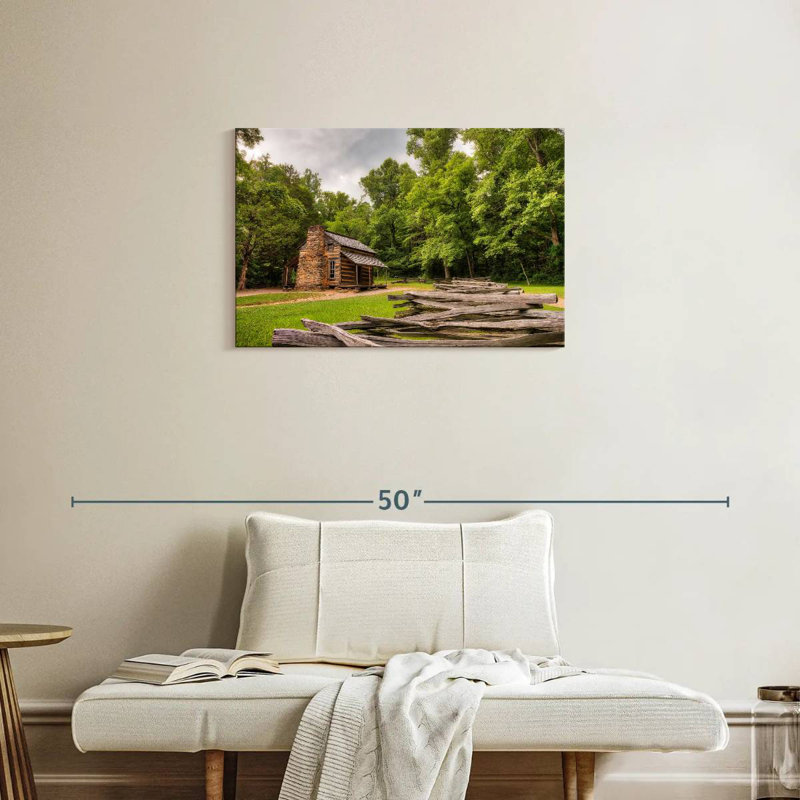 Alvord John Oliver Cabin, 20" H x 30" W