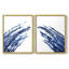 Indigo Arch I - reproduction encadrée de qualité supérieure - prête à être accrochée - aucun clou requis - aucun clou requis-1179631708-1179631776