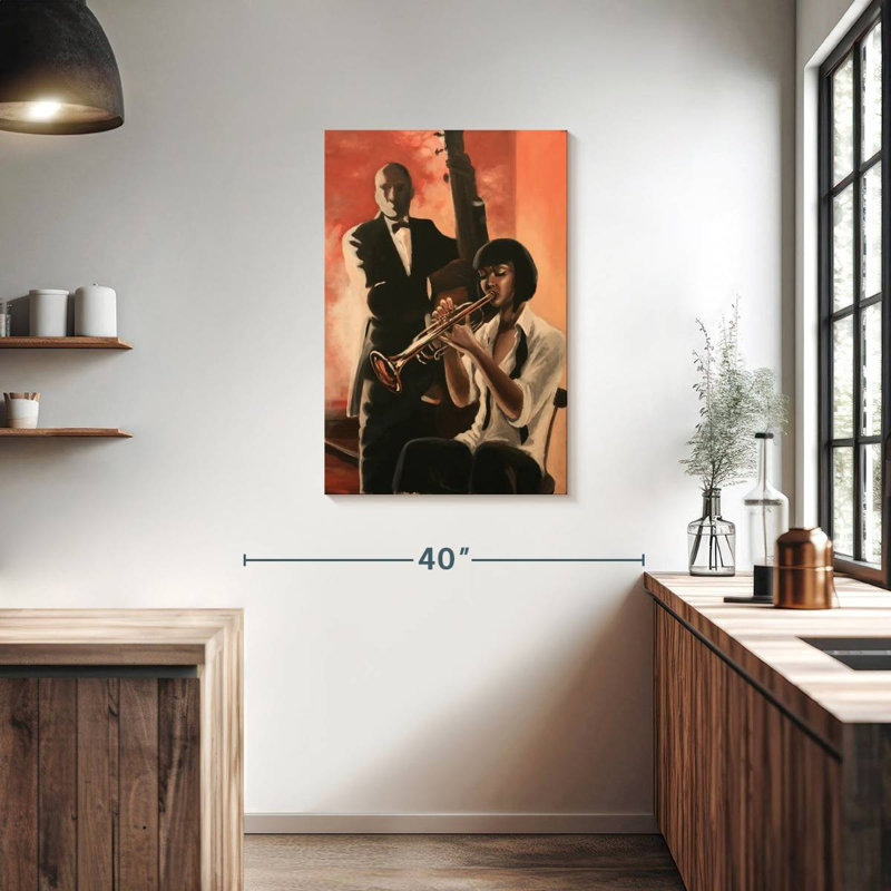 Abarca Jazz Music, H 36 po x l 24 po