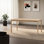 Oak Rectangular Solid Wood Top with Solid Wood Base Dining Table