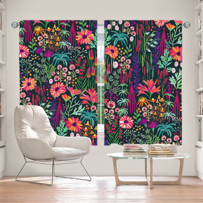 Synthetic Room Darkening Curtain Pair
