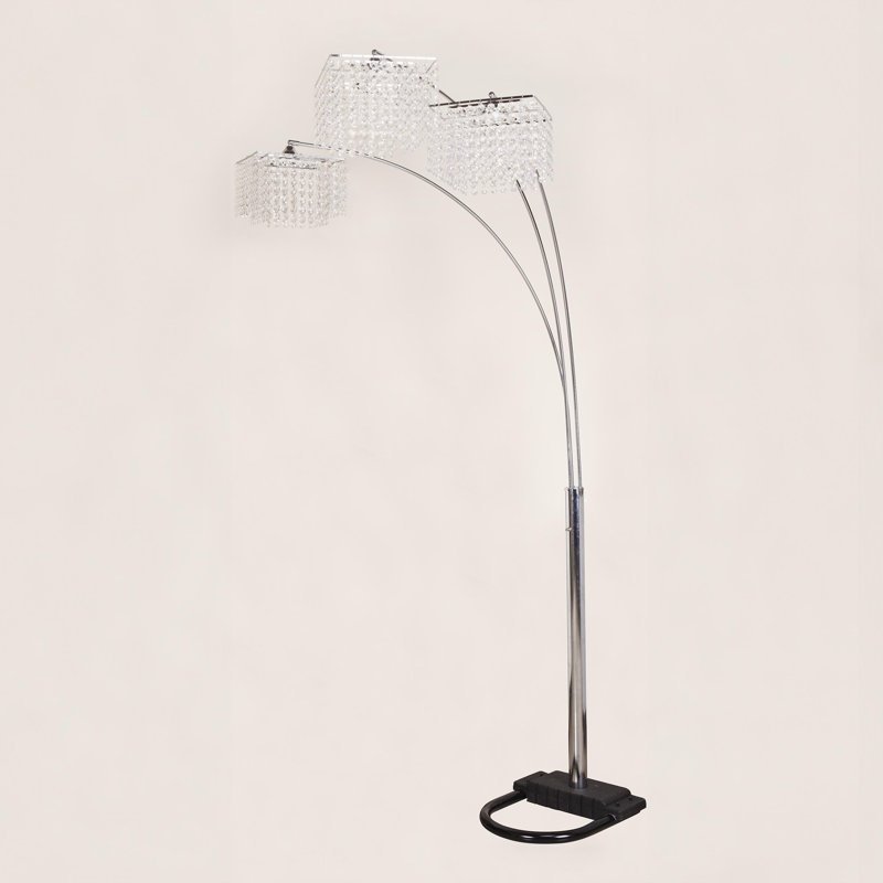 Lampe courbée de salon moderne de style moderne et luxueux