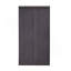 Lit escamotable simple avec garde-robe et tiroirs, lit de rangement, peut être plié dans une armoire, gris