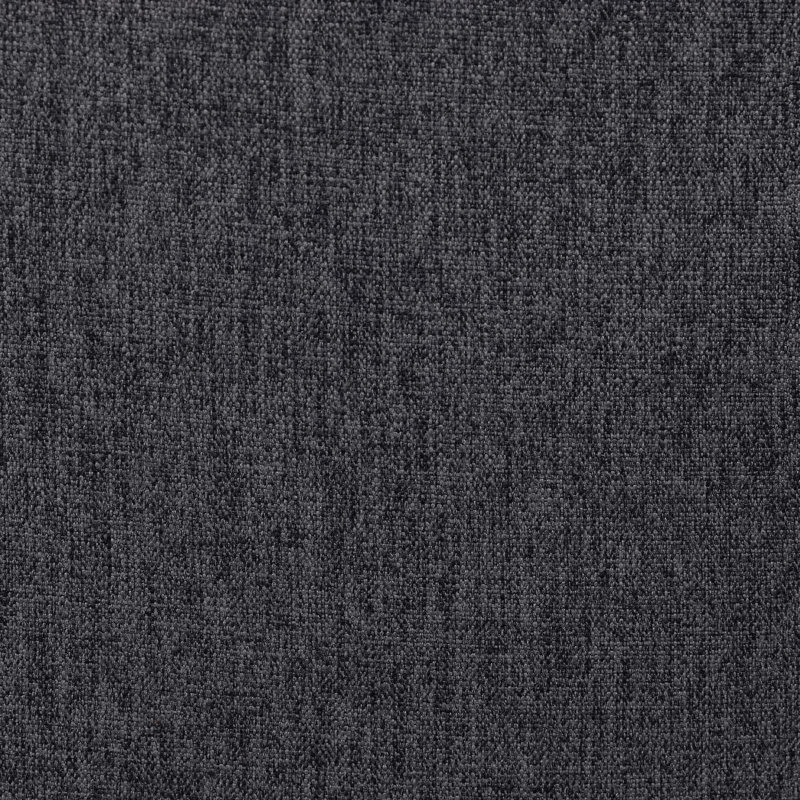 Chaise d'appoint rembourrée à accoudoirs évasés avec grille capitonnée, Gris