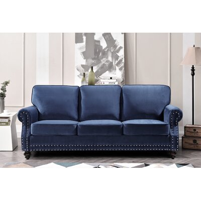 Willa Arlo Interiors Anibar 85.04'' Upholstered Sofa & Reviews | Wayfair