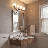Aalin 4-Light Vanity Light in Bronze-374920505