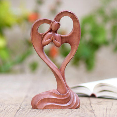 Statuette en bois Blessings On You