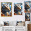 «Majestic Dragon Fantasy Portrait - Dragons», reproduction d'art murale-923931381-923931380