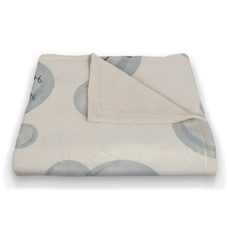 Hand Woven Throw Blanket, White