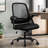 Ergonomic Mesh Home Office Chair with Armrests, Space-Saving Design and Steel Base-85464206-69795175