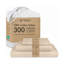 Ensemble de draps 100% coton jacquard 300 fils tissés en satin de coton-113044972-113044977