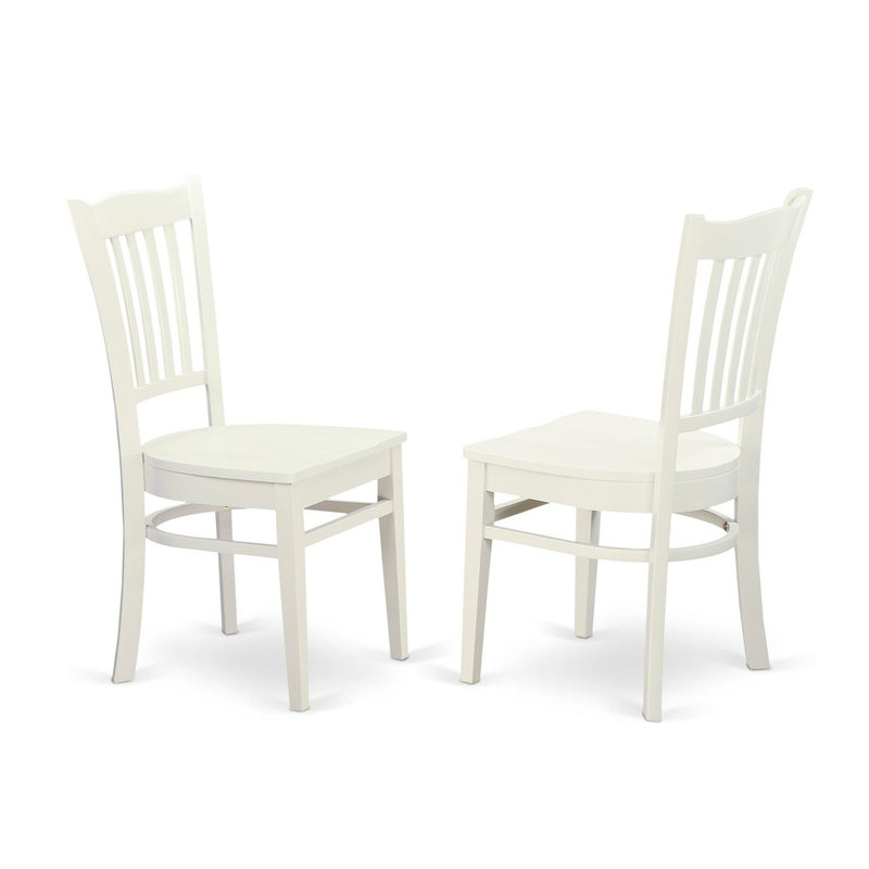 Ensemble de table à manger 5 pièces pour 4 personnes comprenant une table de salle à manger ovale avec rallonge papillon et 4 chaises de cuisine, lin blanc