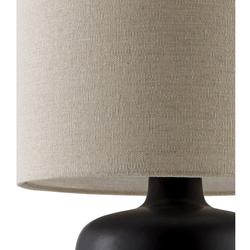 Pramit Table Lamp, Black