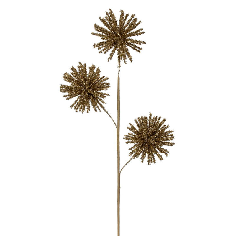 Primrue 23" Spike Spray, includes 2 pieces per bag., Gold