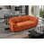 Microfibre / microsuède orange est en rupture de stock