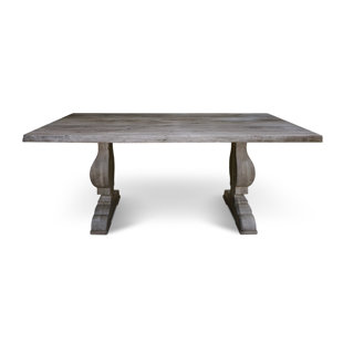Alverson Oak Solid Wood Dining Table