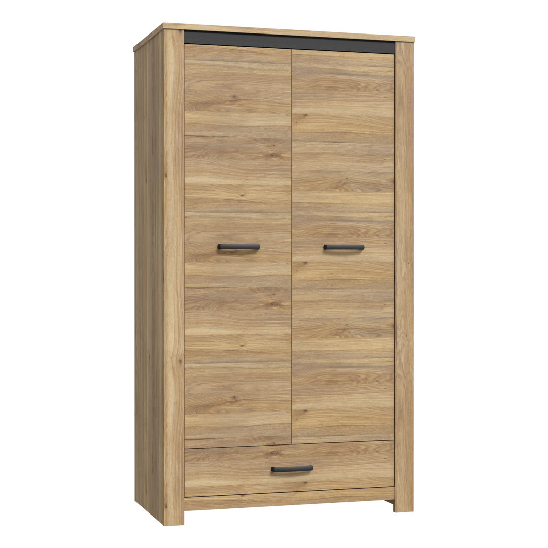 2 Door Manufactured Wood Wardrobe