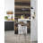 Galen Wicker Counter Stool with Iron Frame-563185398
