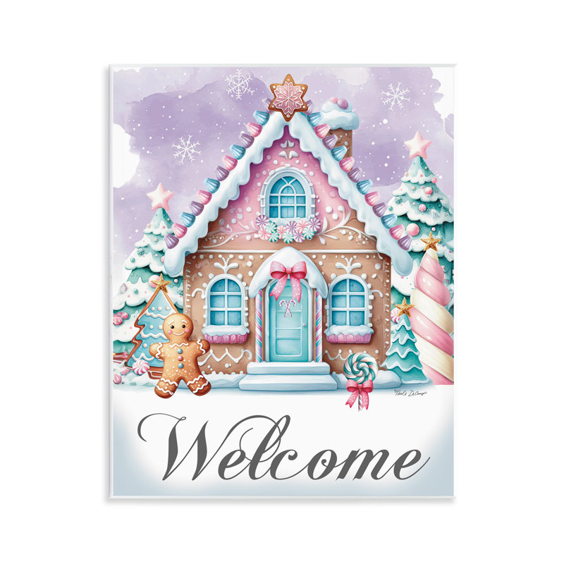 «Welcome Gingerbread House» par Nicole DeCamp