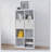 Smart Cube 8-Cube Organizer Storage with Opened Back Shelves,2 X 4 Cube Bookcase Book Shleves