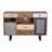 Versatile Rustic Kitchen Island for Storage and Functionality