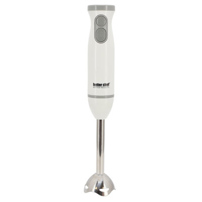 Better Chef 2-Speed 150-Watt Immersion Hand Blender in White