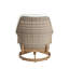 Palma Swivel Patio Chair with Cushions