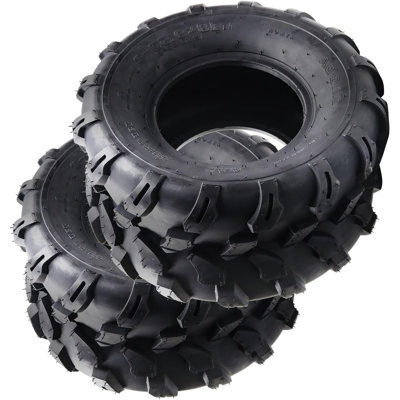 Ensemble de 2 pneus 19x7-8 4pr Tubeless All Terrain ATV Utt