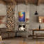 Ivy Bronx «Rainbow Clouds 1» par Momart, art mural en métal-2075772456