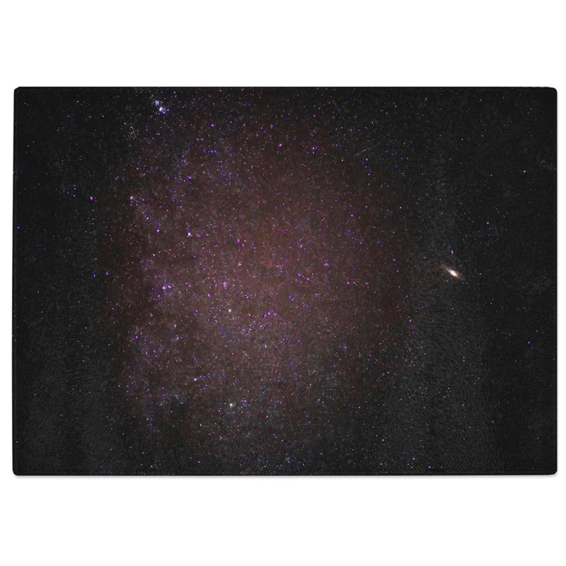 Tempered Glass Starry Sky Chopping Board, 39 cm W x 28.5 cm L