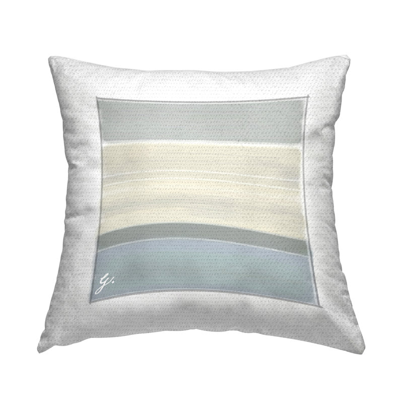 Abstract Outdoor Throw Pillow