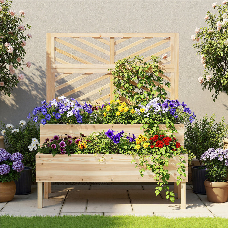 Wood Planter, Wood