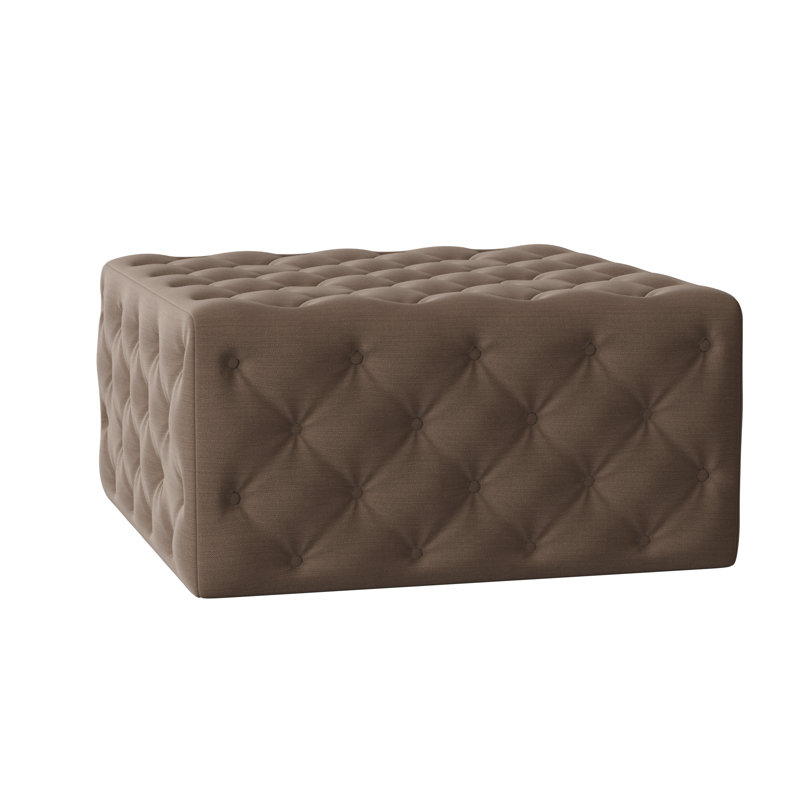 Liv Upholstered Ottoman, Sachi Otter