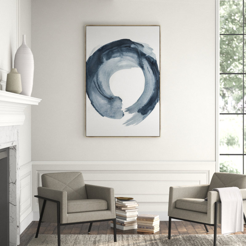 Esoteric IX Painting by Jacob Lincoln, 46.5" H x 31.5" W x 1.5" D, Image Brush Gel