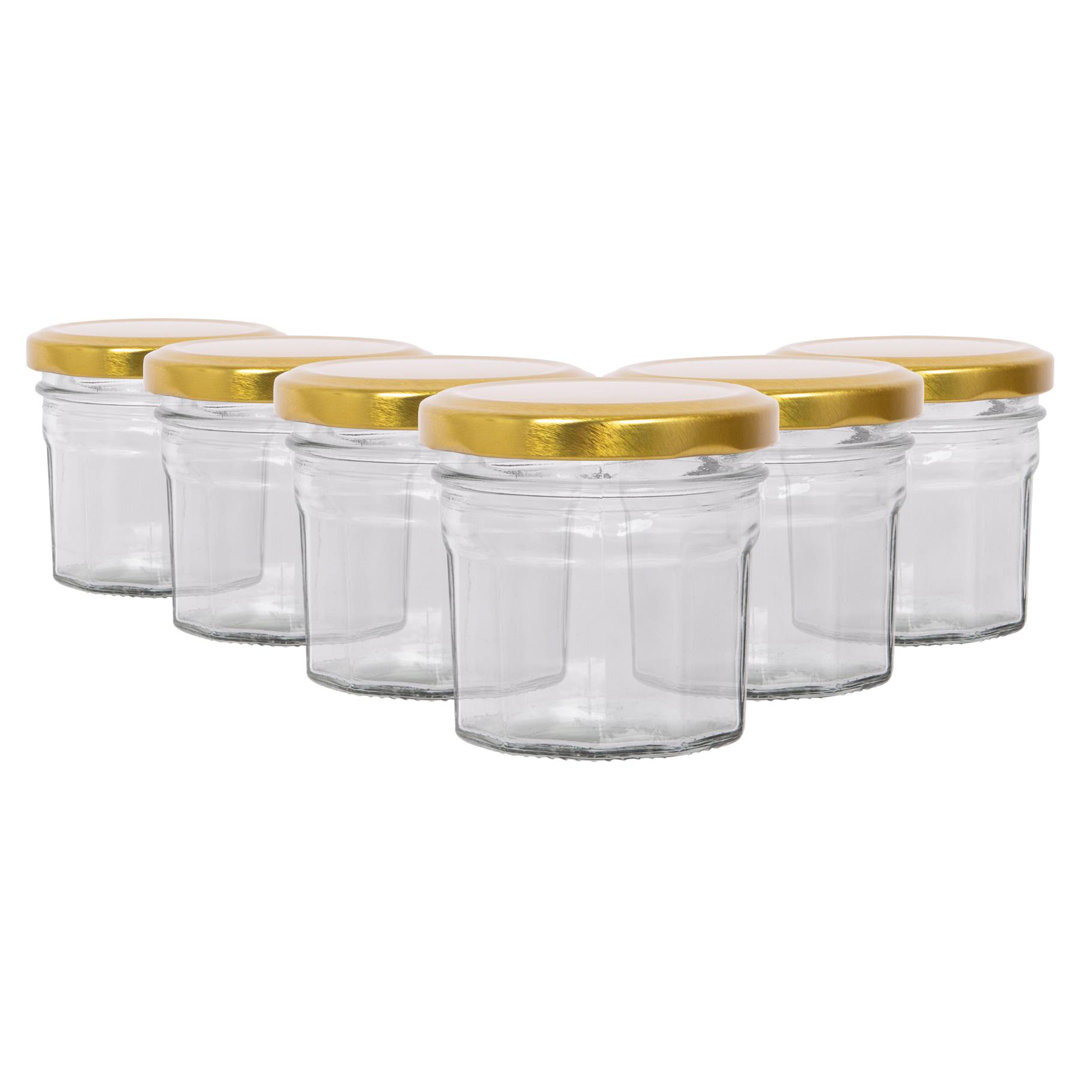 Glass Preserving Jars - Set of 6