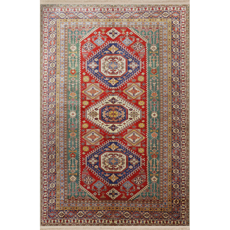 Tapis rectangulaire Wallas, Rectangle 2 pi 8 po x 5 pi