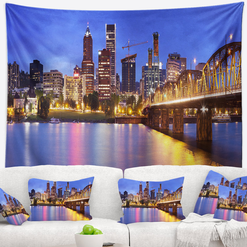 Polyester Tapestry, 78" H x 92" W