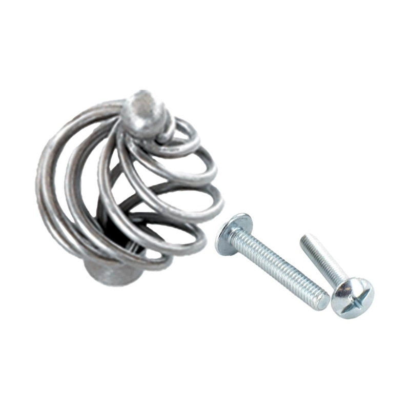 Paquet de 25 boutons d'armoire Outwater - Fabrication classique en alliage de zinc, 1 7/8", Étain antique