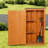Space Saving Sheds, Solid Wood Compact Rustic Storage For Backyard Patio