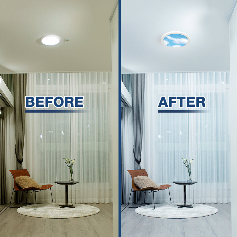 12'' Dimmable Air-Tight LED Retrofit Recessed Lighting Kit