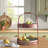 Metal Oval 2 Tier Tray with Handle