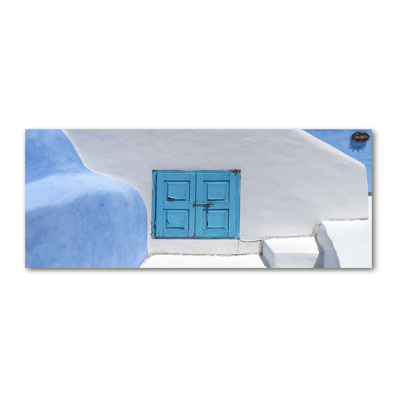 Santorini Greece - Wrapped Canvas Print