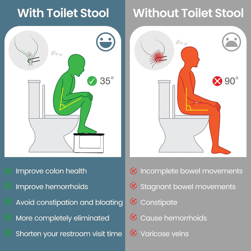 Toilette en bambou pour salle de bain