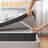 3-Inch Mattress Topper With Quilted White Top, Breathable Grey Mesh Sides, Medium Firmness, Removable & Washable Cover-570225761