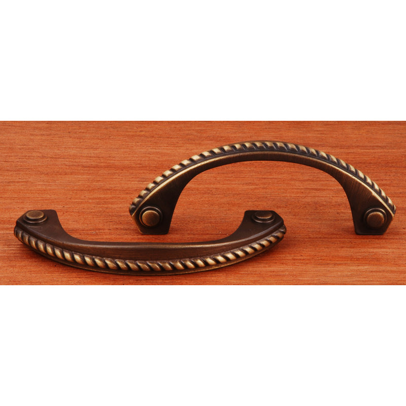 CP Series 3 1/2" Center to Center Arch Pull, Antique English