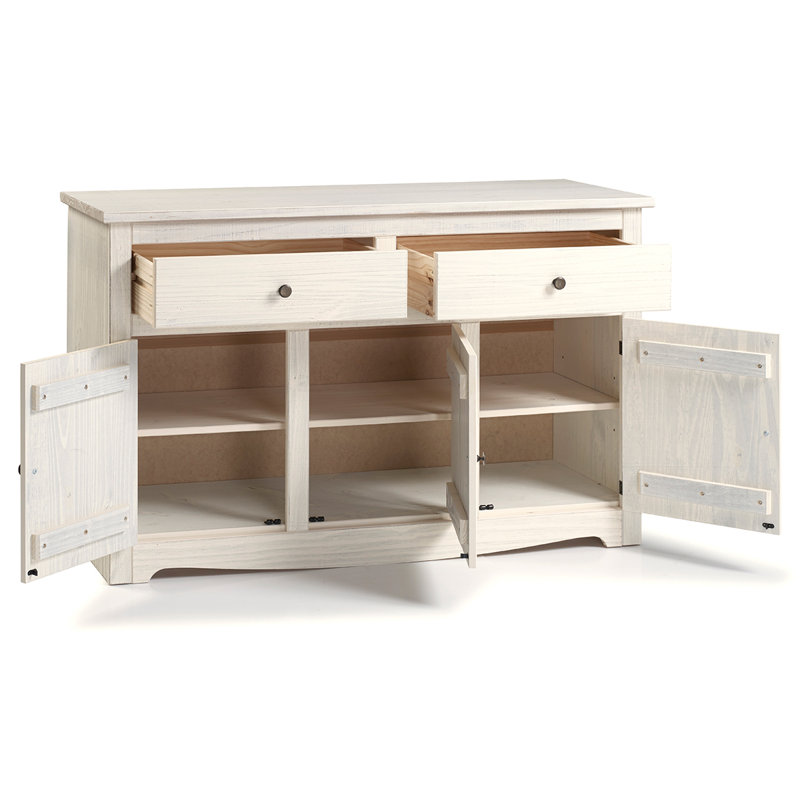 Aldiana 51.97'' Solid Wood Sideboard
